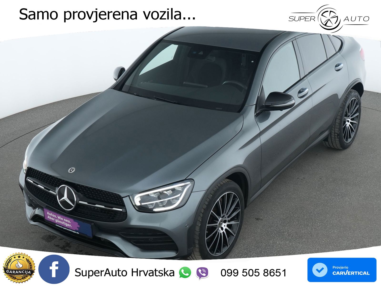 Mercedes GLC 200 (197 KS) 4MATIC G-TRONIC AMG LED+GR SJED+ACC