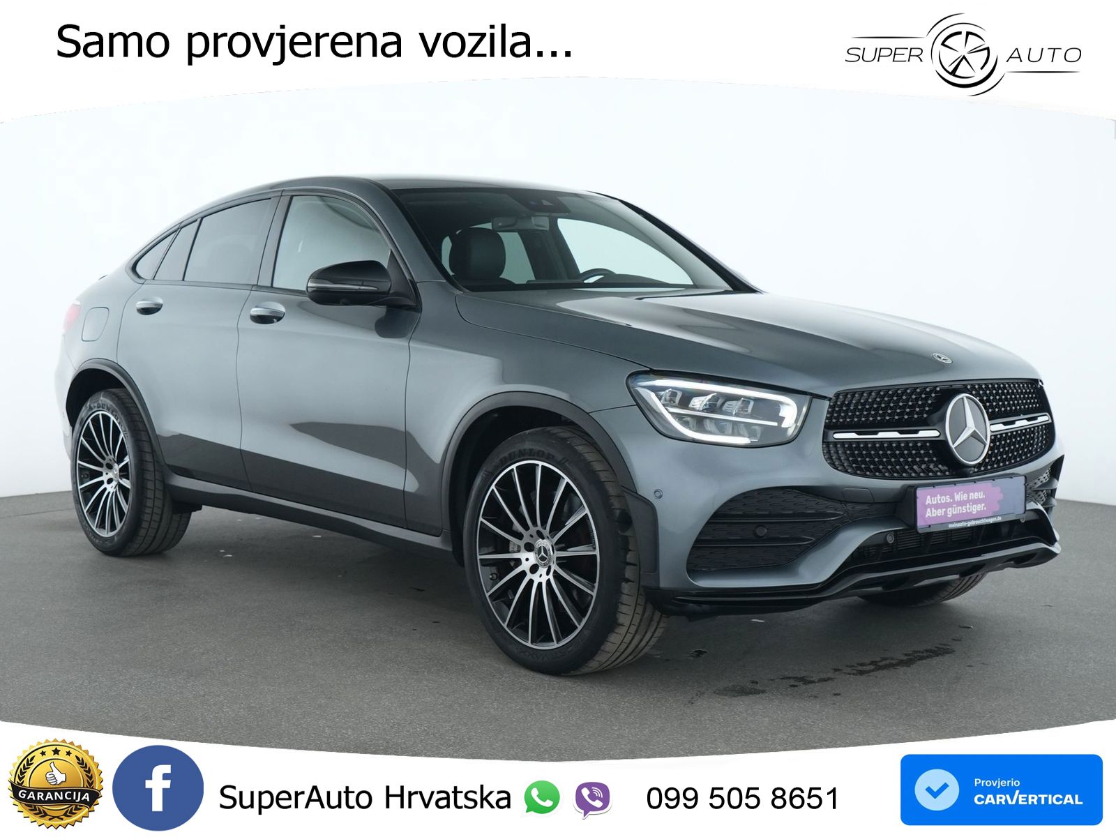 Mercedes GLC 200 (197 KS) 4MATIC G-TRONIC AMG LED+GR SJED+ACC