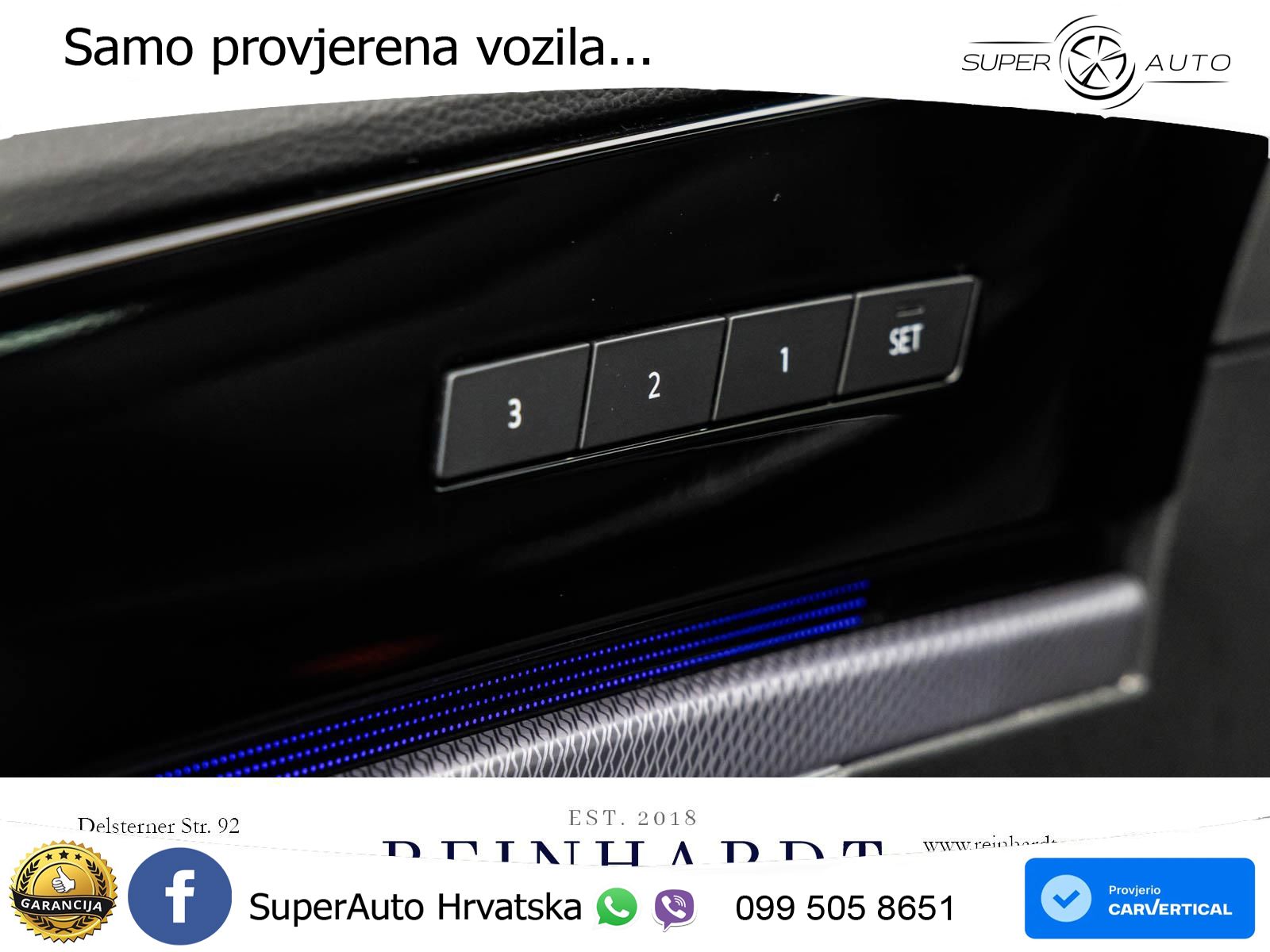Volkswagen Touareg 3.0 V6 TDI (231 KS) 4MOTION Tiptronic R-Line ZRAČNI+ACC+GR SJED+KAM+PANO