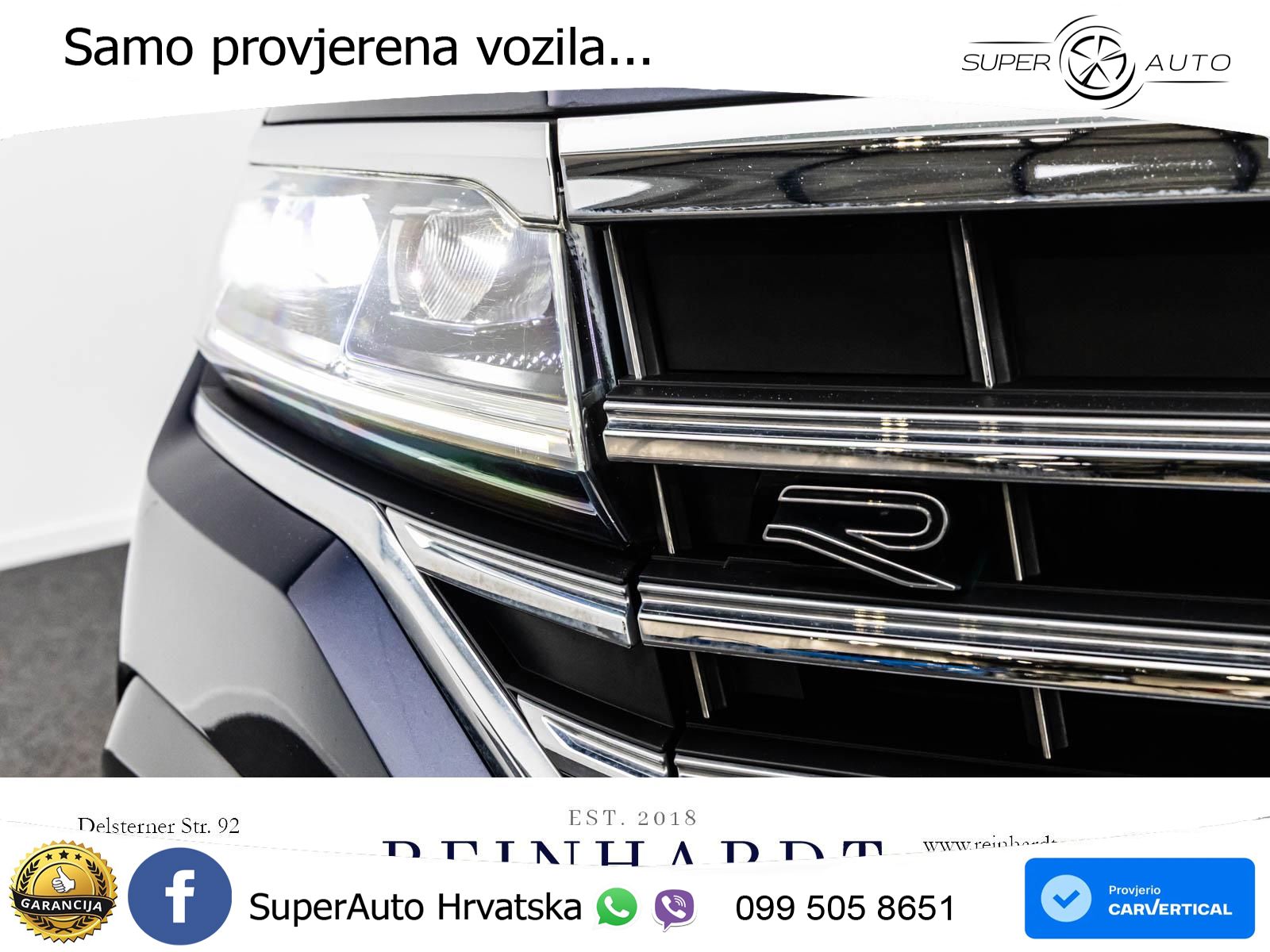 Volkswagen Touareg 3.0 V6 TDI (231 KS) 4MOTION Tiptronic R-Line ZRAČNI+ACC+GR SJED+KAM+PANO