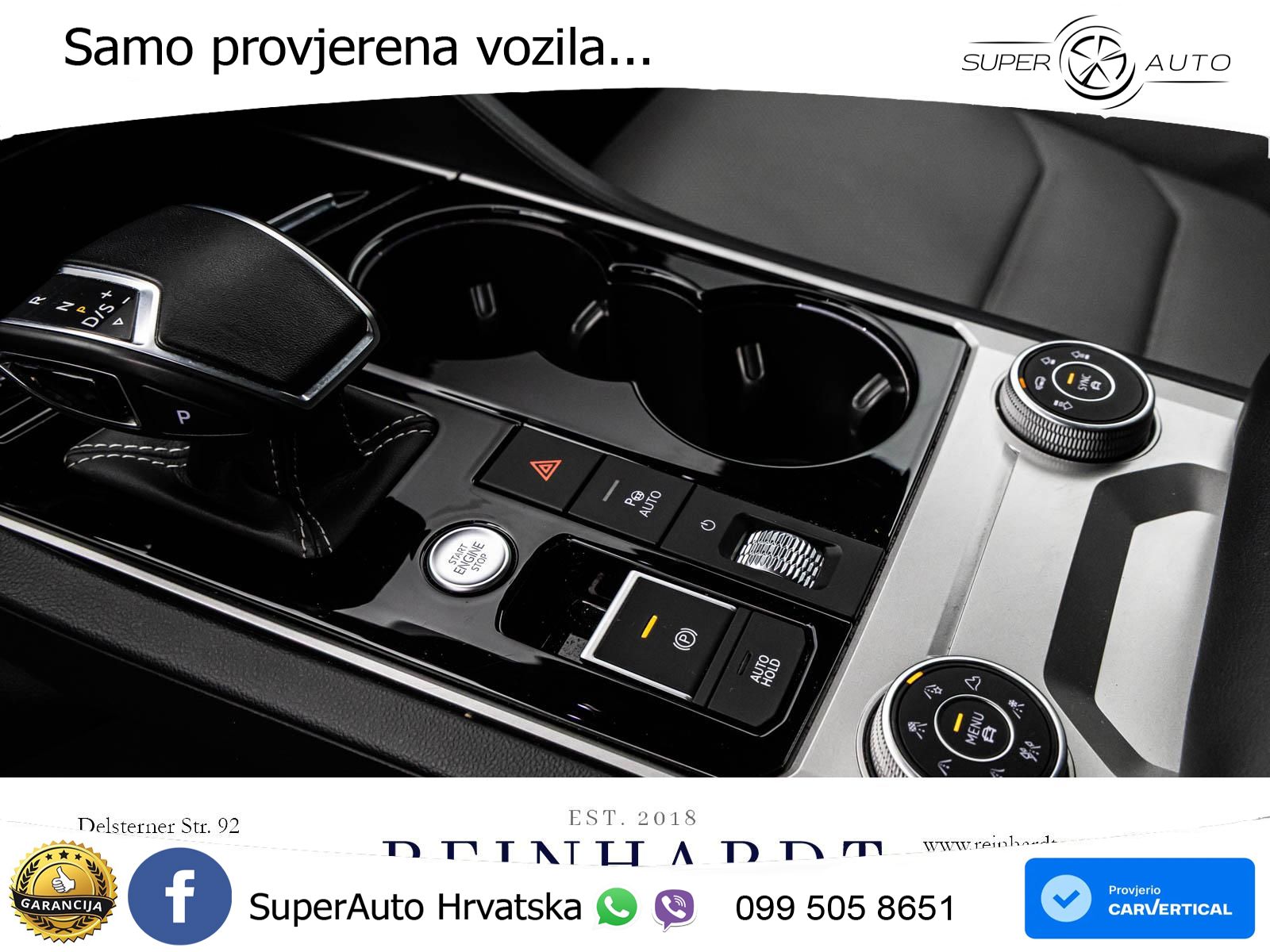 Volkswagen Touareg 3.0 V6 TDI (231 KS) 4MOTION Tiptronic R-Line ZRAČNI+ACC+GR SJED+KAM+PANO
