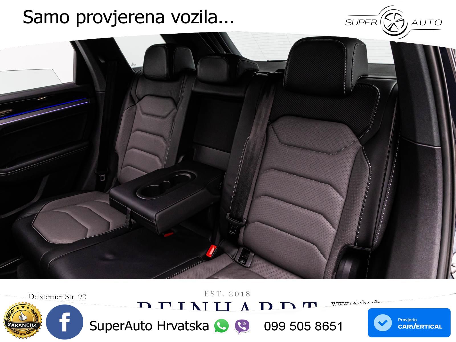 Volkswagen Touareg 3.0 V6 TDI (231 KS) 4MOTION Tiptronic R-Line ZRAČNI+ACC+GR SJED+KAM+PANO