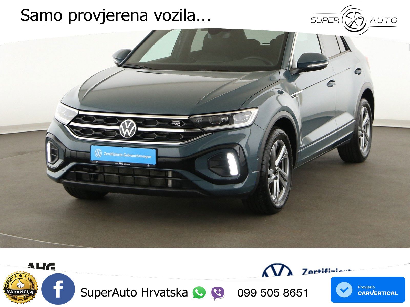 Volkswagen T-Roc 1.5 TSI (150 KS) DSG LED+GR SJED+ACC