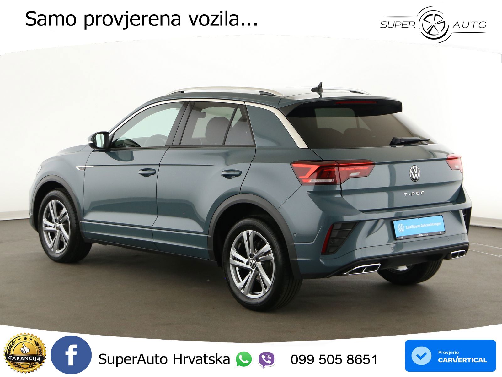 Volkswagen T-Roc 1.5 TSI (150 KS) DSG LED+GR SJED+ACC