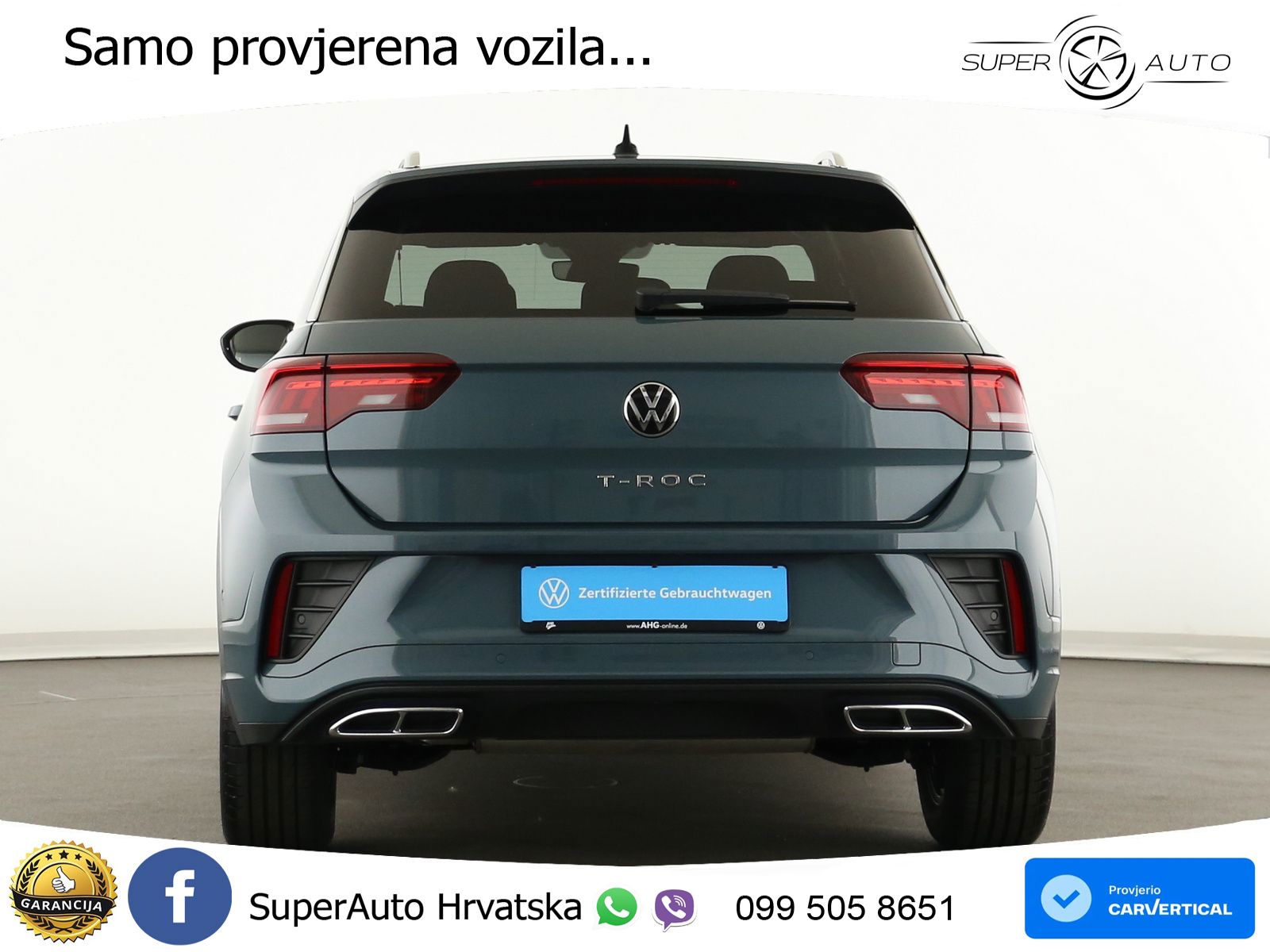 Volkswagen T-Roc 1.5 TSI (150 KS) DSG LED+GR SJED+ACC
