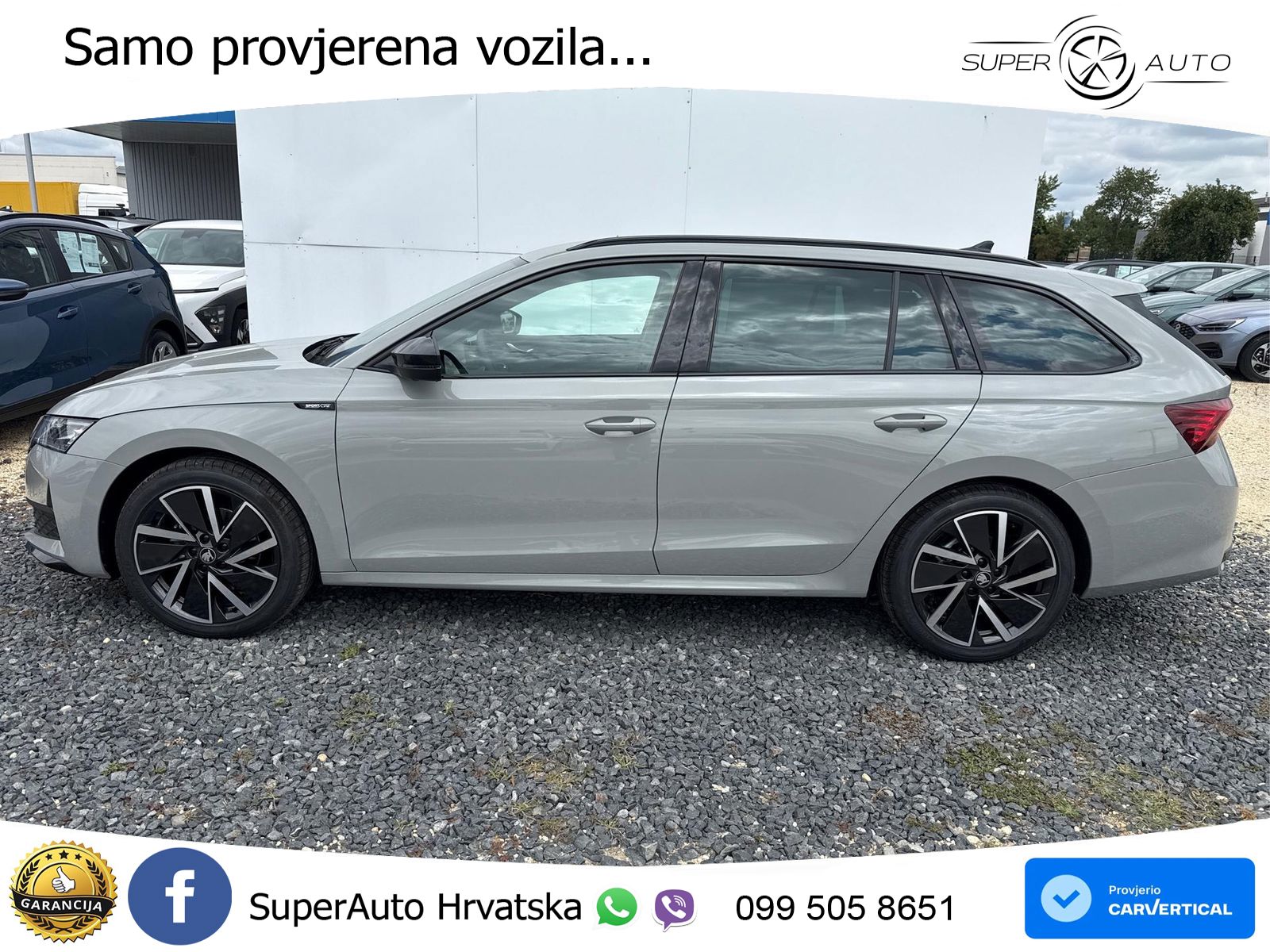 Škoda Octavia Combi 1.5 TSI (150 KS) DSG SportLine LED+GR SJED+ACC