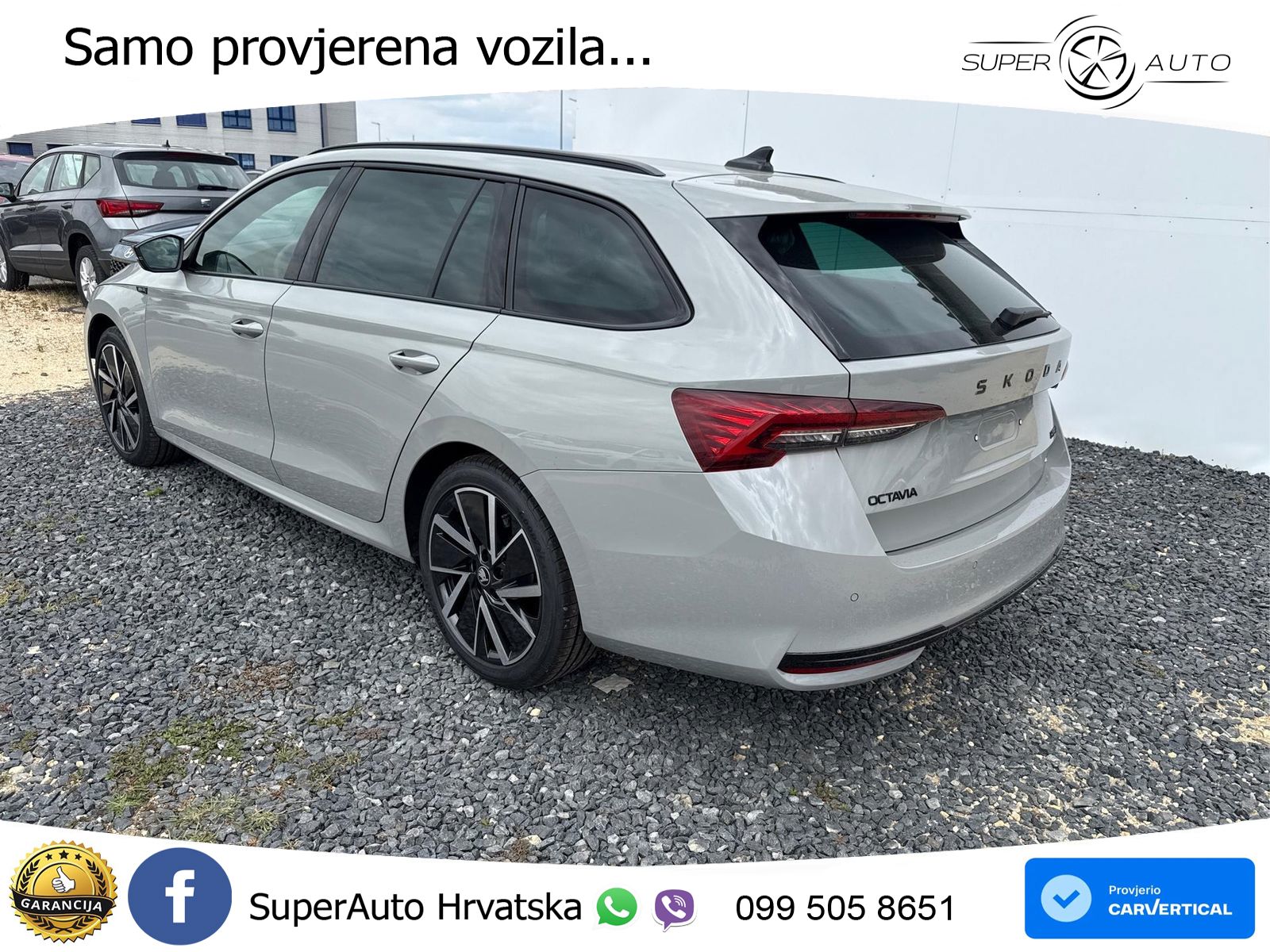 Škoda Octavia Combi 1.5 TSI (150 KS) DSG SportLine LED+GR SJED+ACC