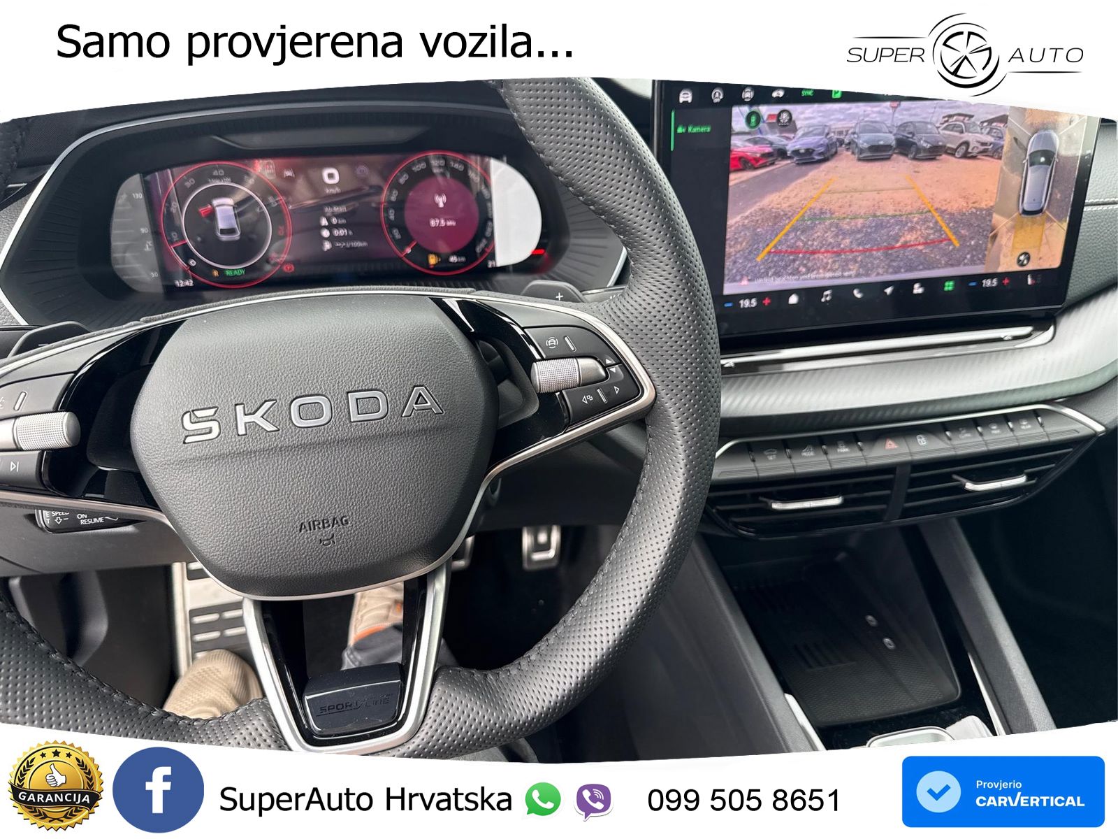 Škoda Octavia Combi 1.5 TSI (150 KS) DSG SportLine LED+GR SJED+ACC