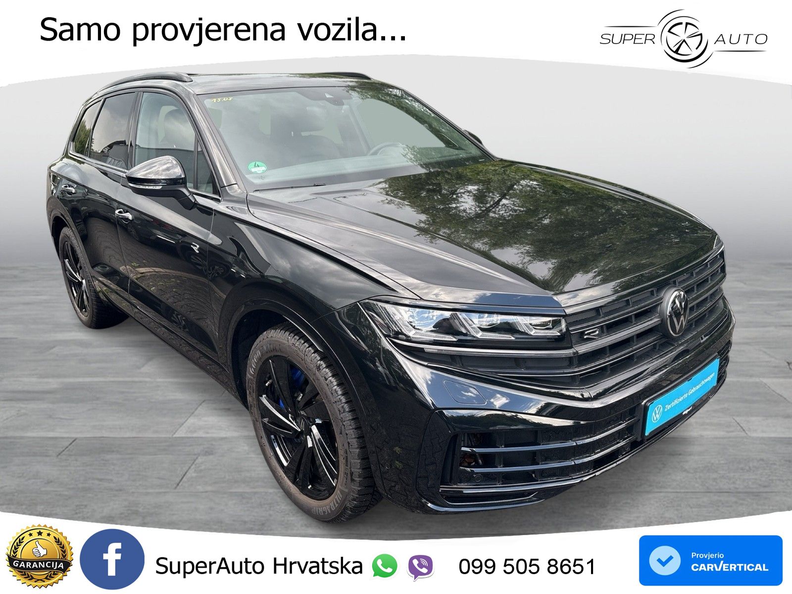 Volkswagen Touareg R 3.0 V6 TFSI (462 KS) 4MOTION Tiptronic ZRAČNI+ACC+4xGR SJED+KAM