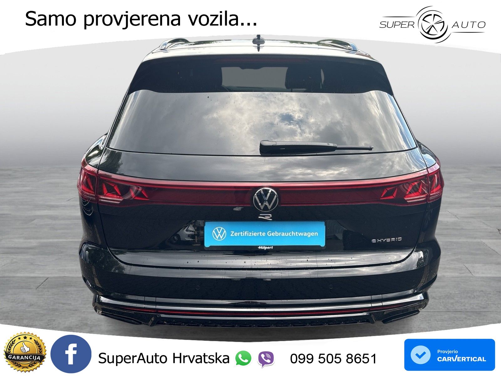 Volkswagen Touareg R 3.0 V6 TFSI (462 KS) 4MOTION Tiptronic ZRAČNI+ACC+4xGR SJED+KAM