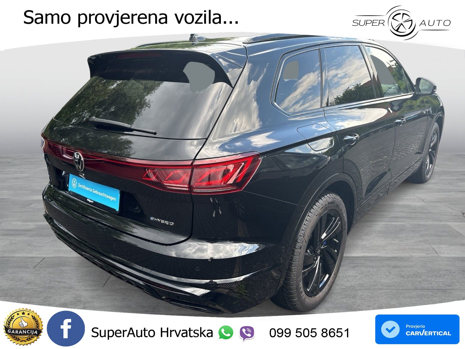Volkswagen Touareg R 3.0 V6 TFSI (462 KS) 4MOTION Tiptronic ZRAČNI+ACC+4xGR SJED+KAM