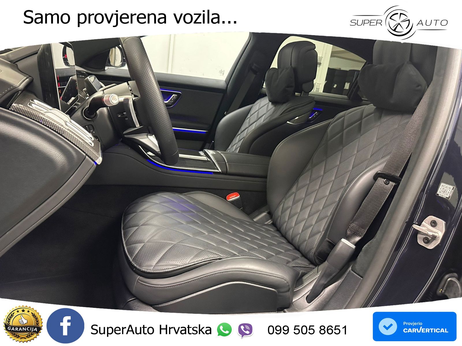 Mercedes S 500 (449 KS) EQ Boost 4MATIC 9G-TRONIC AMG ZRAČNI+ACC+GR SJED+KAM+PANO