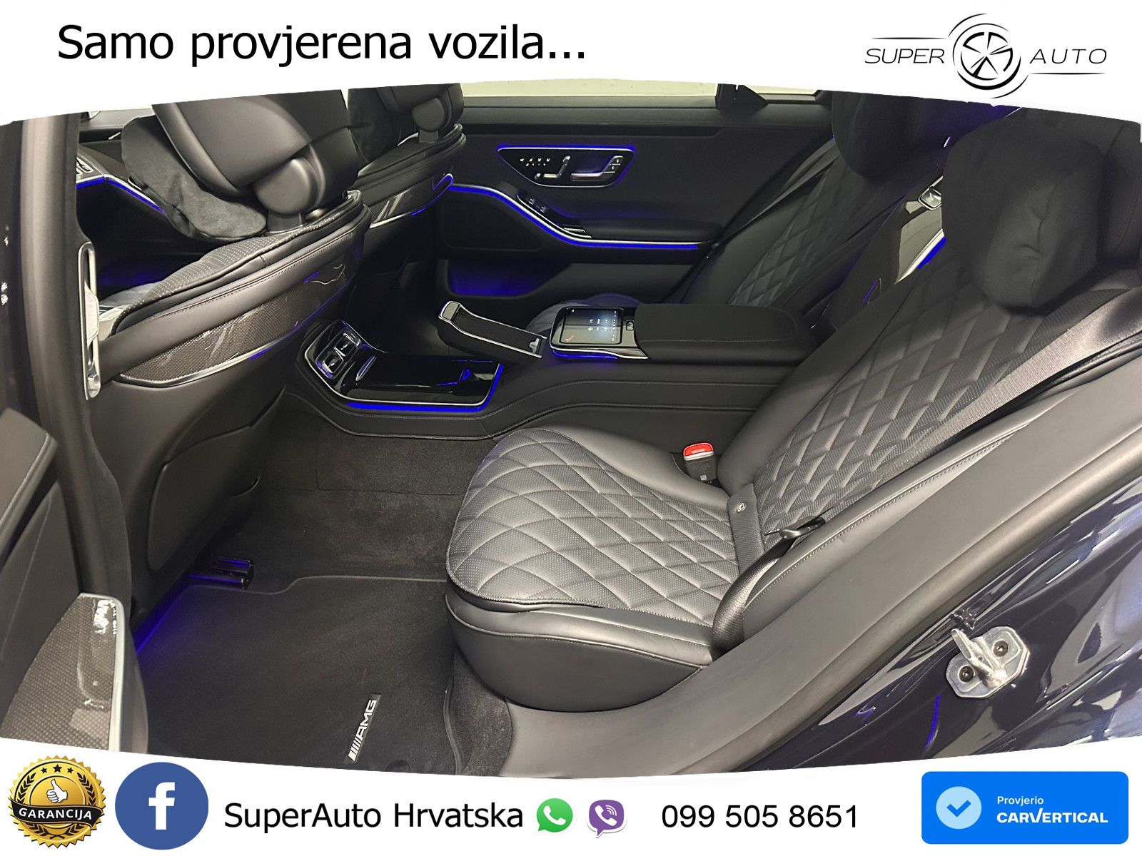 Mercedes S 500 (449 KS) EQ Boost 4MATIC 9G-TRONIC AMG ZRAČNI+ACC+GR SJED+KAM+PANO