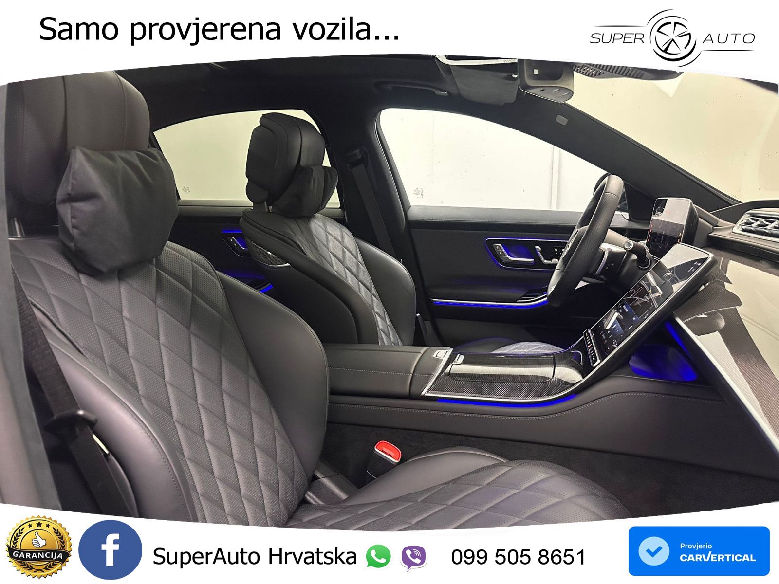 Mercedes S 500 (449 KS) EQ Boost 4MATIC 9G-TRONIC AMG ZRAČNI+ACC+GR SJED+KAM+PANO