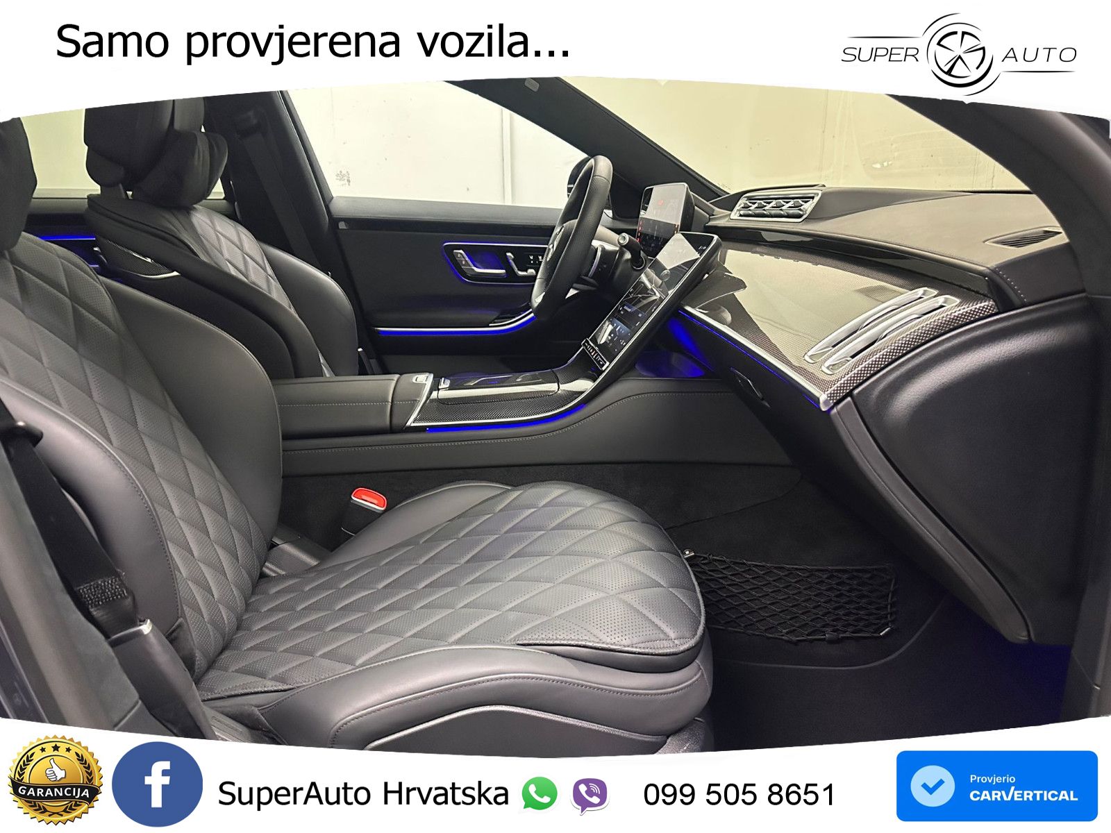 Mercedes S 500 (449 KS) EQ Boost 4MATIC 9G-TRONIC AMG ZRAČNI+ACC+GR SJED+KAM+PANO