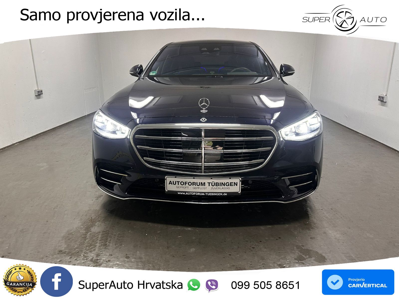 Mercedes S 500 (449 KS) EQ Boost 4MATIC 9G-TRONIC AMG ZRAČNI+ACC+GR SJED+KAM+PANO