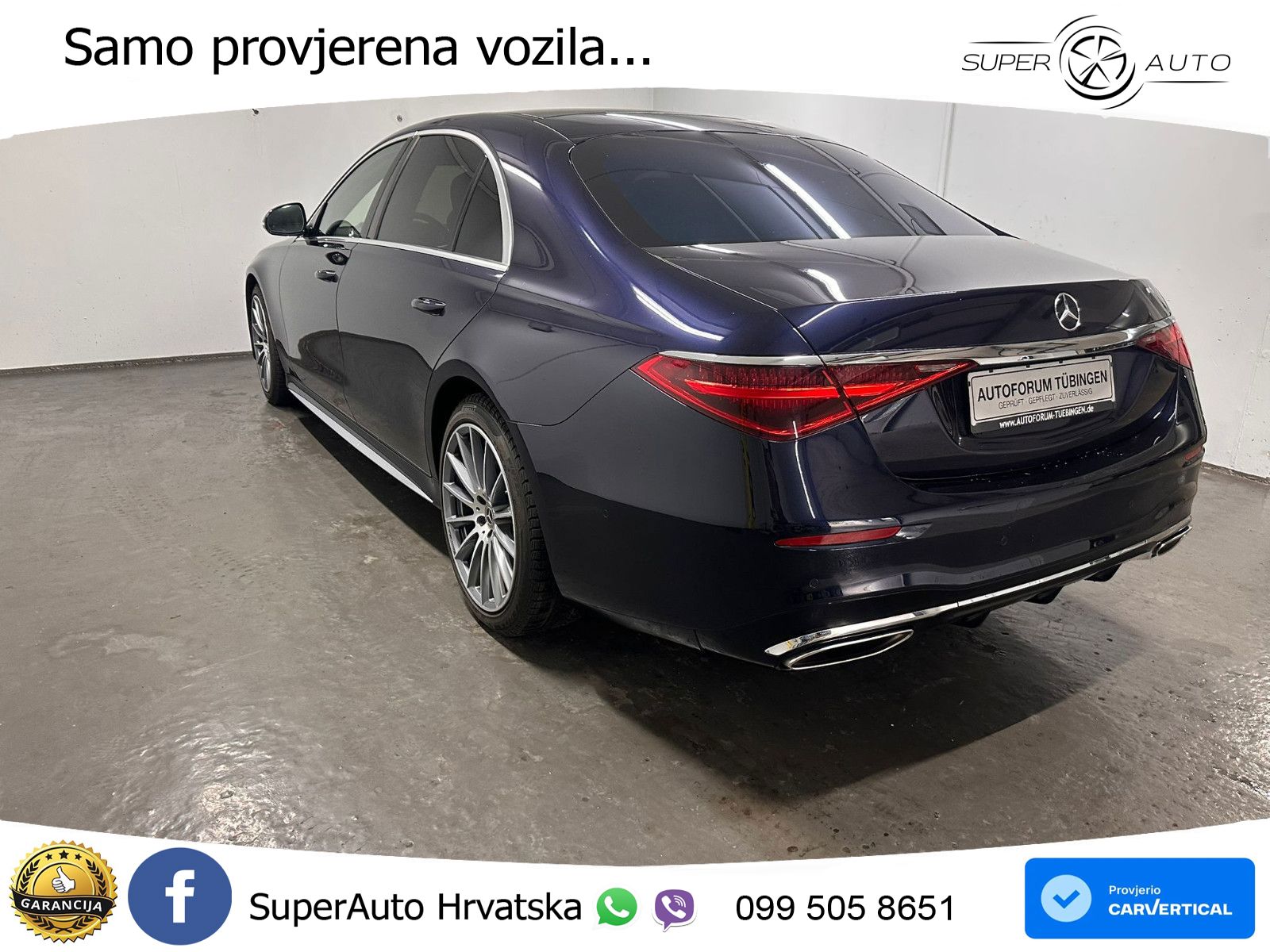 Mercedes S 500 (449 KS) EQ Boost 4MATIC 9G-TRONIC AMG ZRAČNI+ACC+GR SJED+KAM+PANO