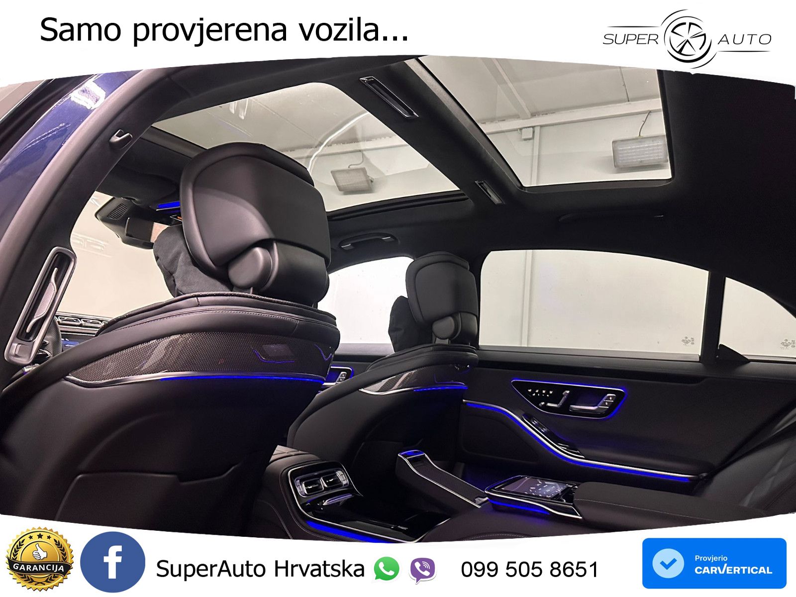 Mercedes S 500 (449 KS) EQ Boost 4MATIC 9G-TRONIC AMG ZRAČNI+ACC+GR SJED+KAM+PANO