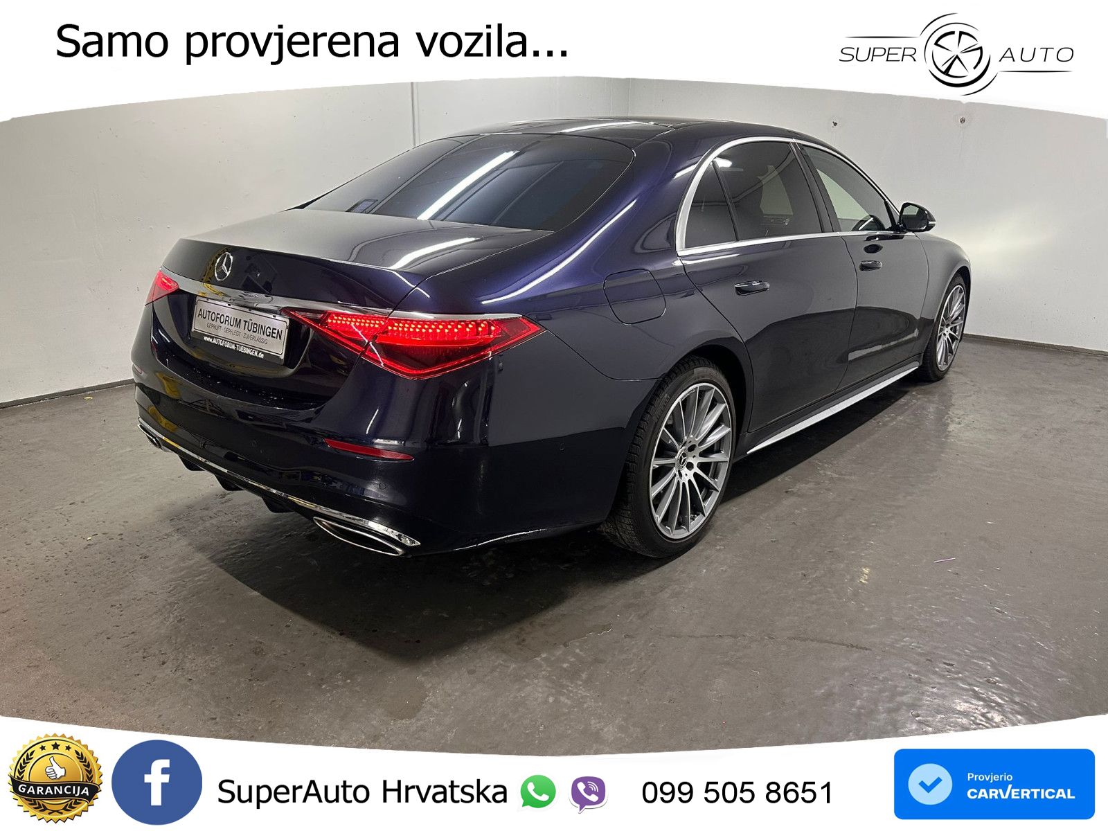 Mercedes S 500 (449 KS) EQ Boost 4MATIC 9G-TRONIC AMG ZRAČNI+ACC+GR SJED+KAM+PANO