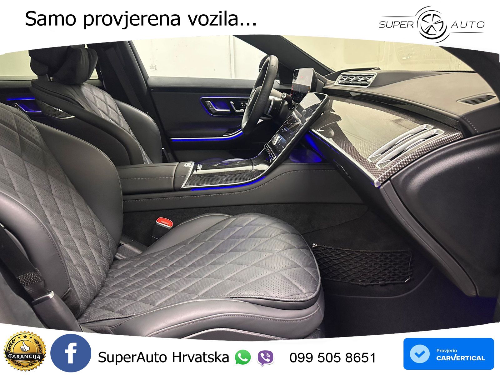 Mercedes S 500 (449 KS) EQ Boost 4MATIC 9G-TRONIC AMG ZRAČNI+ACC+GR SJED+KAM+PANO