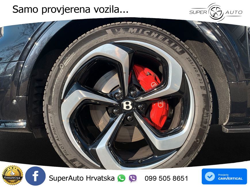 Bentley Bentayga EWB 4.0 V8 (550 KS) 4WD Automatic LED+GR SJED+ACC