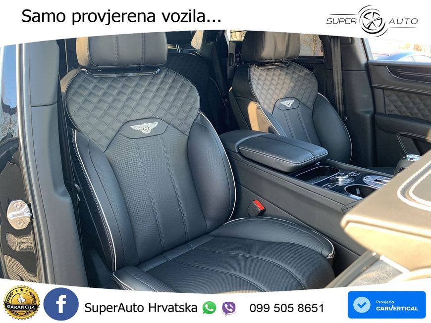 Bentley Bentayga EWB 4.0 V8 (550 KS) 4WD Automatic LED+GR SJED+ACC