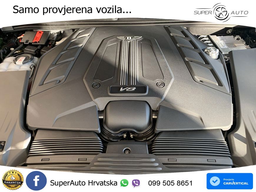 Bentley Bentayga EWB 4.0 V8 (550 KS) 4WD Automatic LED+GR SJED+ACC