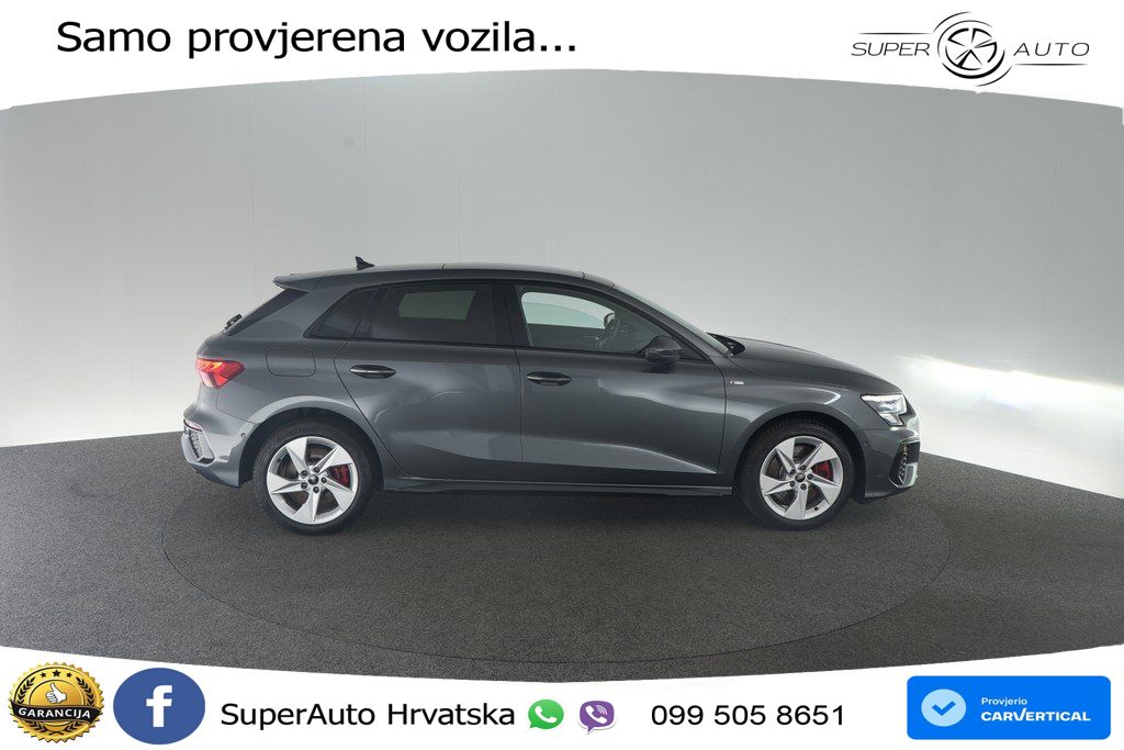 Audi A3 45 TFSIe (245 KS) S tronic S line LED+GR SJED+ACC