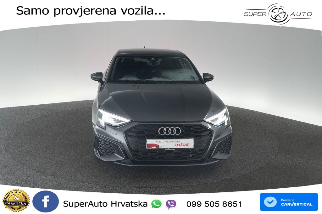 Audi A3 45 TFSIe (245 KS) S tronic S line LED+GR SJED+ACC
