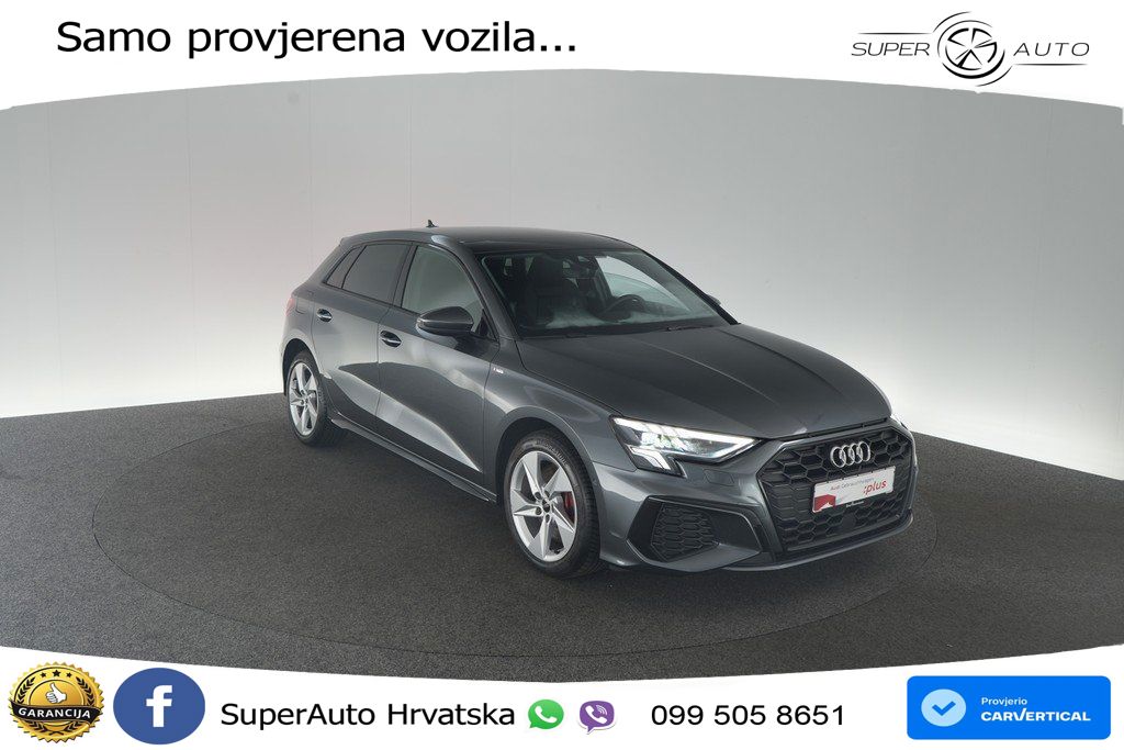 Audi A3 45 TFSIe (245 KS) S tronic S line LED+GR SJED+ACC