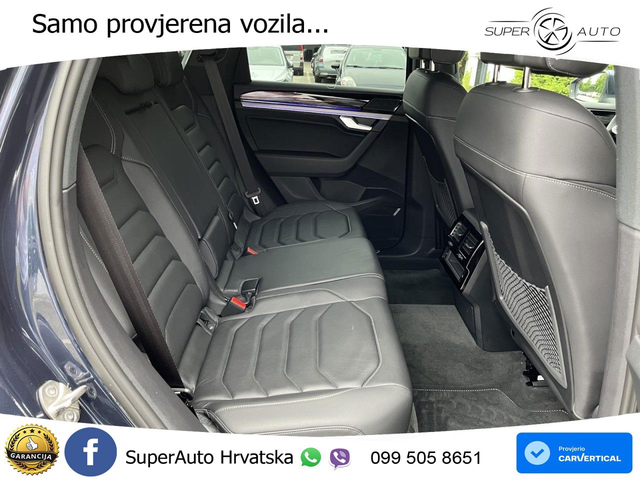 Volkswagen Touareg 3.0 V6 TDI (286 KS) 4MOTION Tiptronic R-Line ZRAČNI+ACC+4xGR SJED+KAM