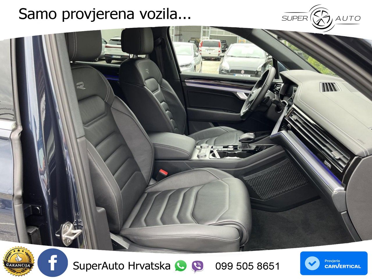 Volkswagen Touareg 3.0 V6 TDI (286 KS) 4MOTION Tiptronic R-Line ZRAČNI+ACC+4xGR SJED+KAM