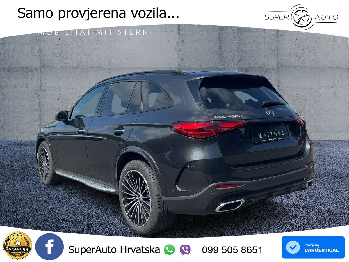 Mercedes GLC 450d (367 KS) 4MATIC 9G-TRONIC AMG LED+GR SJED+ACC