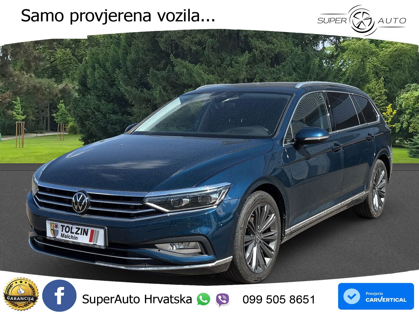 Volkswagen Passat Variant 2.0 TDI (150 KS) DSG Elegance LED+GR SJED+ACC