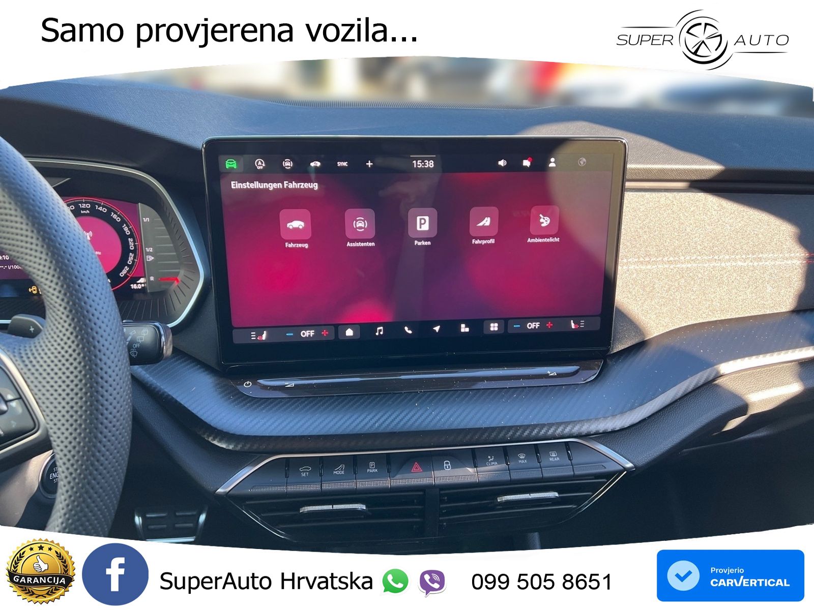 Škoda Octavia Combi RS 2.0 TSI (265 KS) DSG LED+GR SJED+ACC