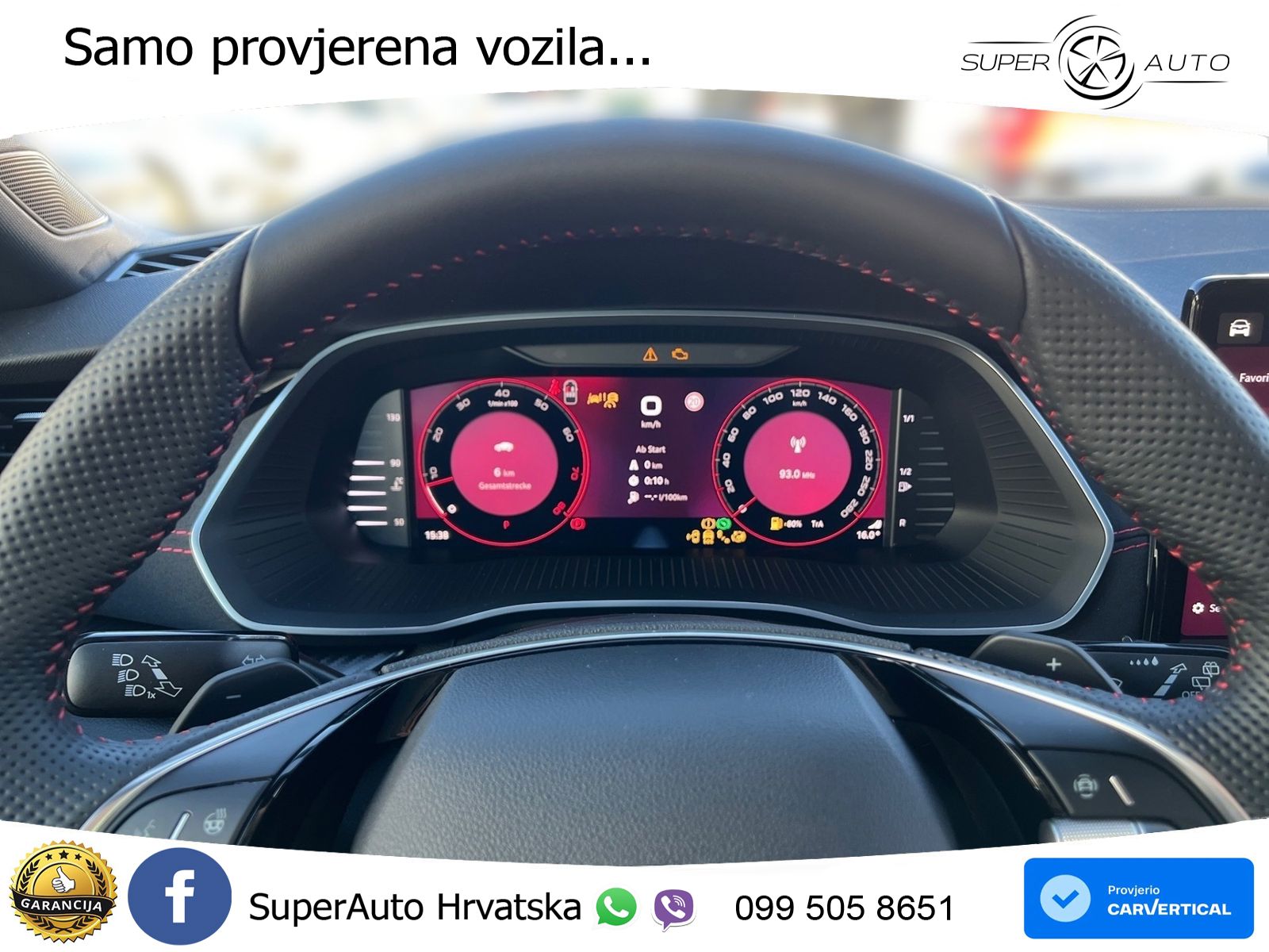 Škoda Octavia Combi RS 2.0 TSI (265 KS) DSG LED+GR SJED+ACC