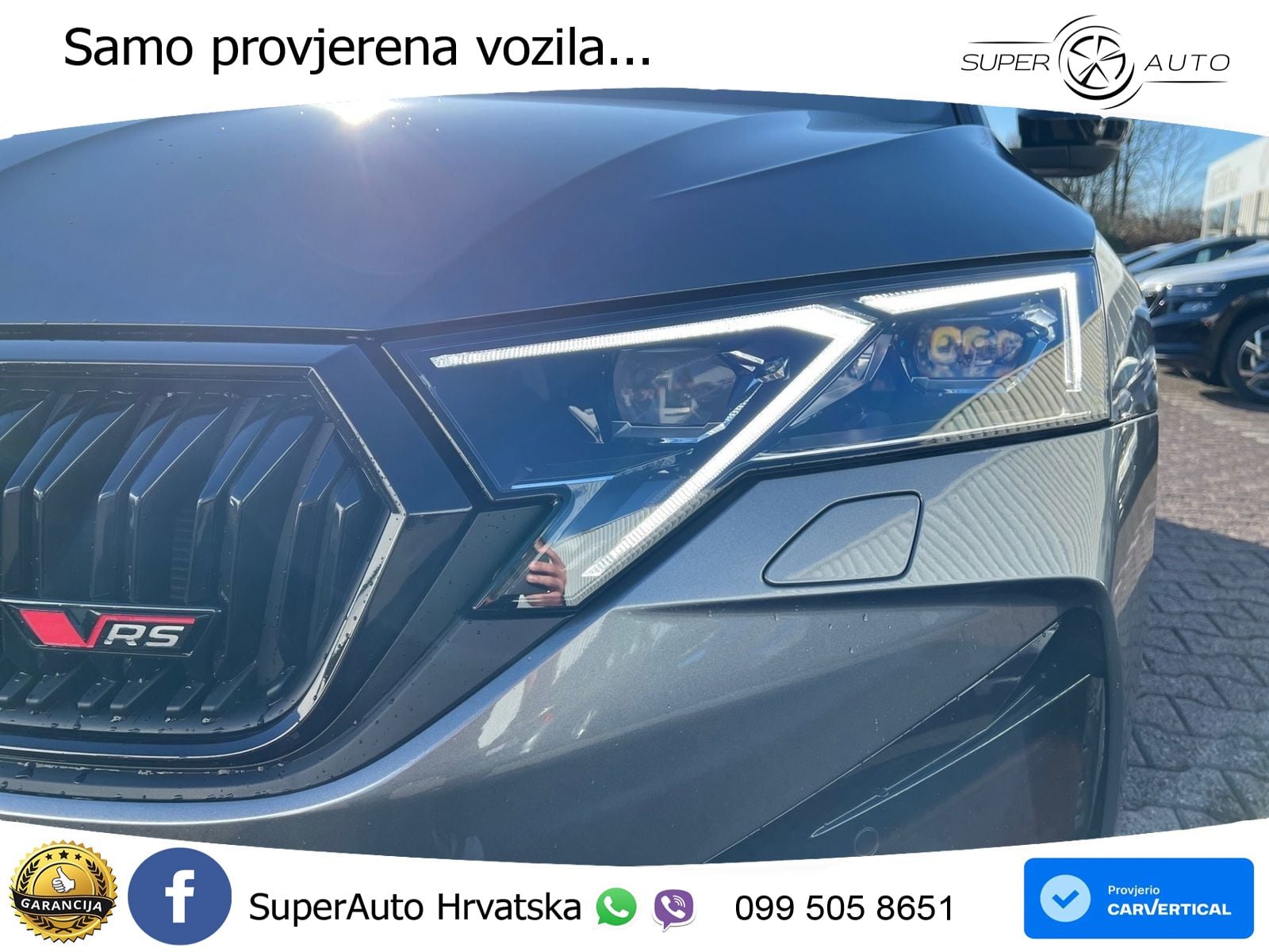 Škoda Octavia Combi RS 2.0 TSI (265 KS) DSG LED+GR SJED+ACC