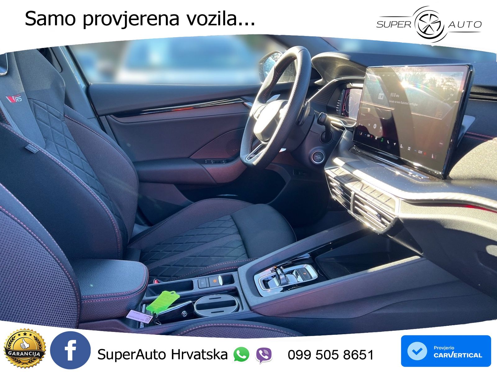 Škoda Octavia Combi RS 2.0 TSI (265 KS) DSG LED+GR SJED+ACC