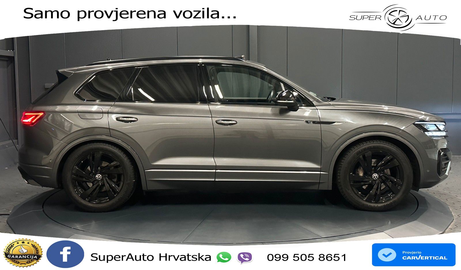 Volkswagen Touareg 3.0 V6 TDI (286 KS) 4MOTION Tiptronic R-Line LED+GR SJED+ACC