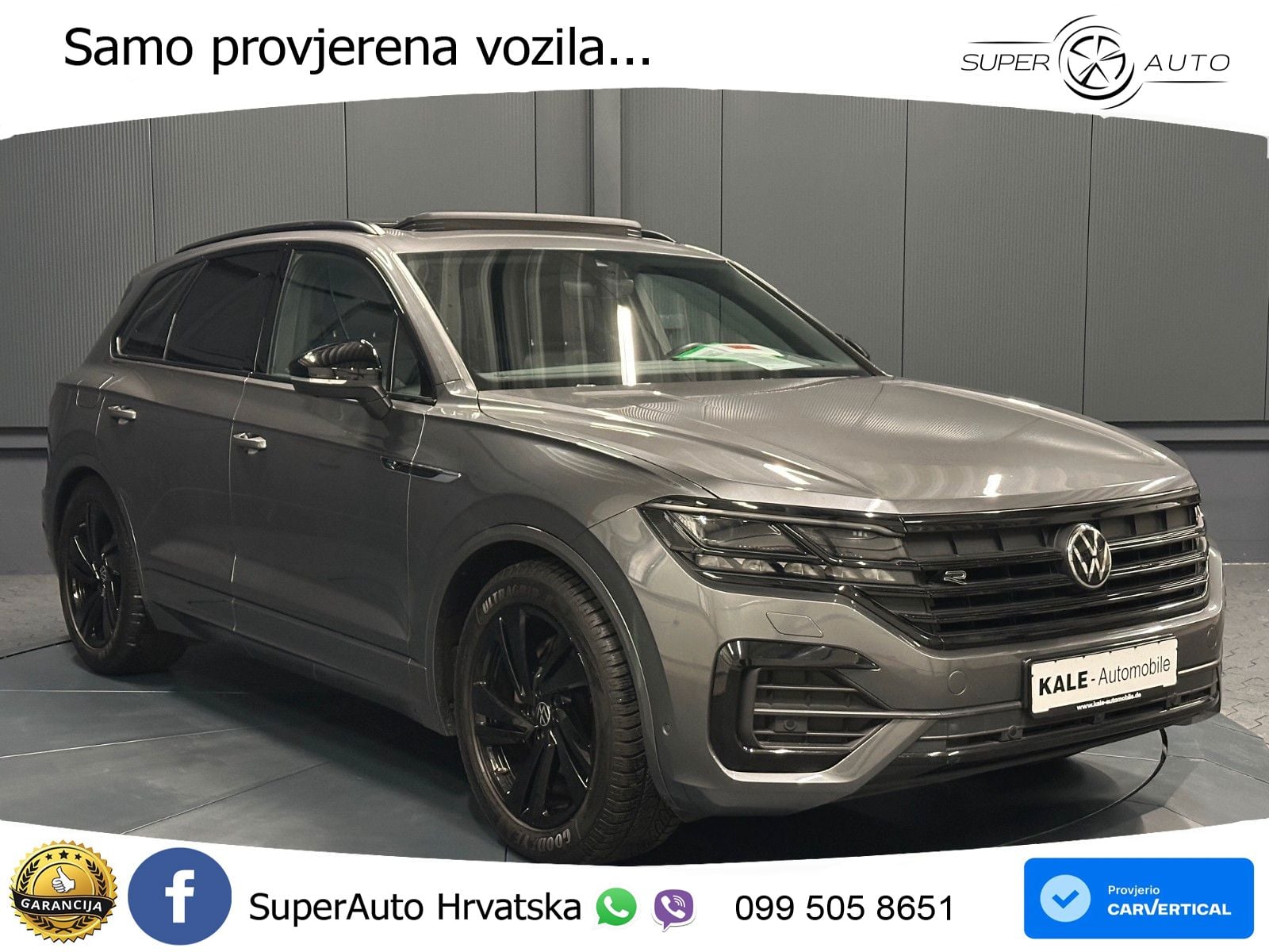 Volkswagen Touareg 3.0 V6 TDI (286 KS) 4MOTION Tiptronic R-Line LED+GR SJED+ACC