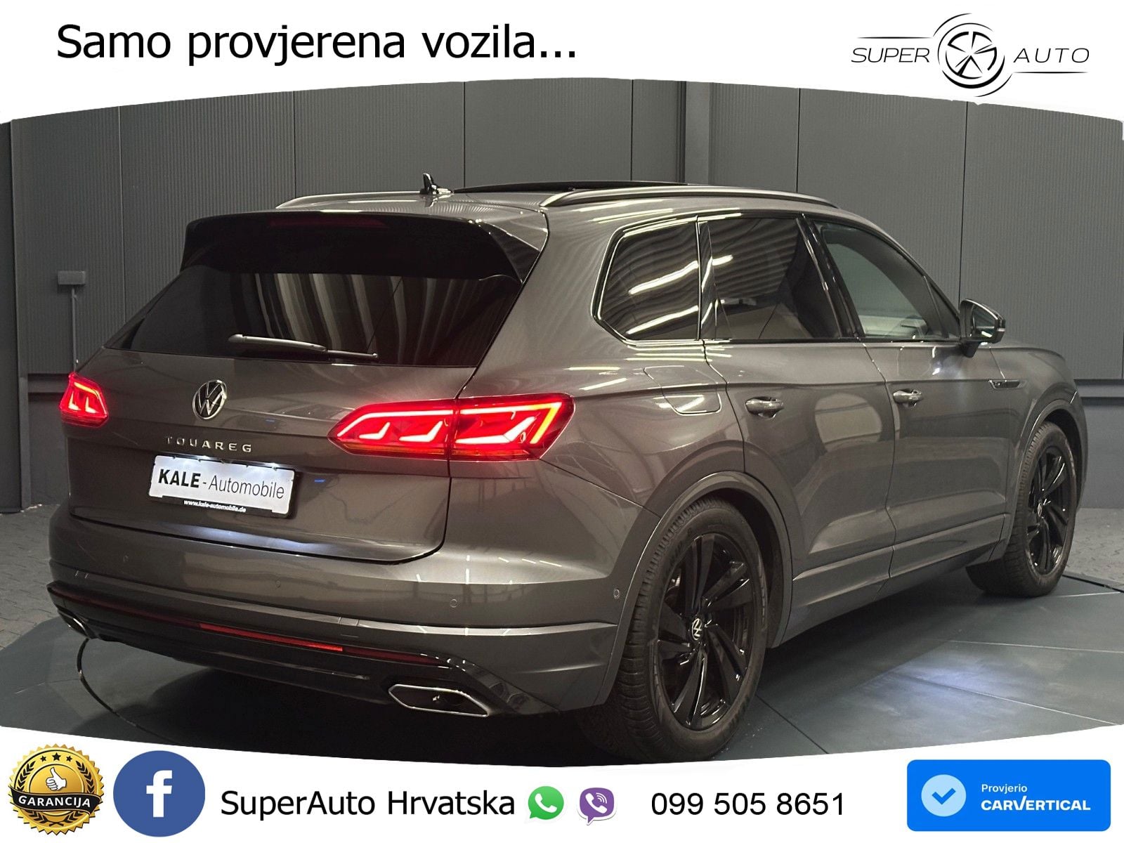 Volkswagen Touareg 3.0 V6 TDI (286 KS) 4MOTION Tiptronic R-Line LED+GR SJED+ACC