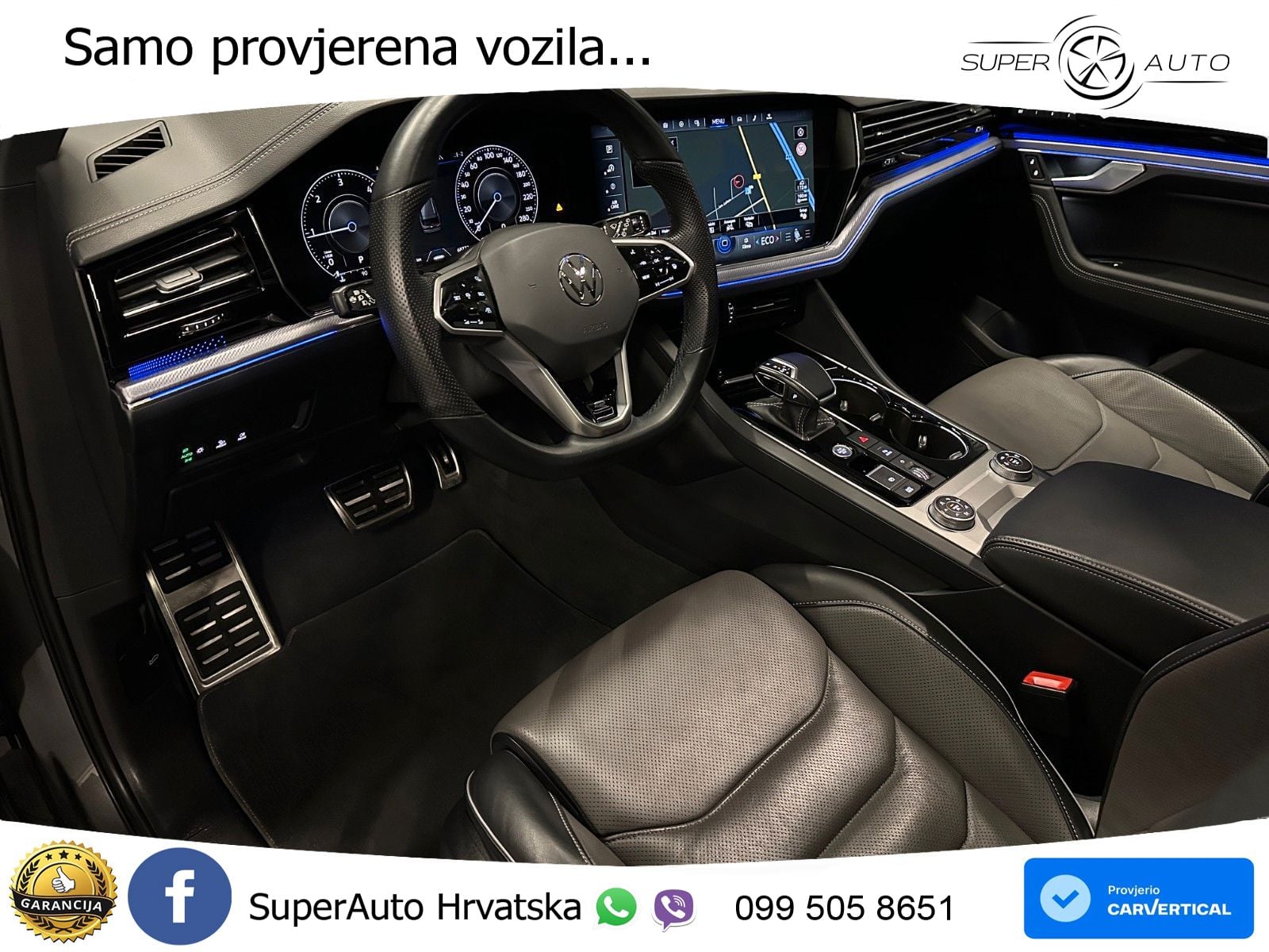Volkswagen Touareg 3.0 V6 TDI (286 KS) 4MOTION Tiptronic R-Line LED+GR SJED+ACC