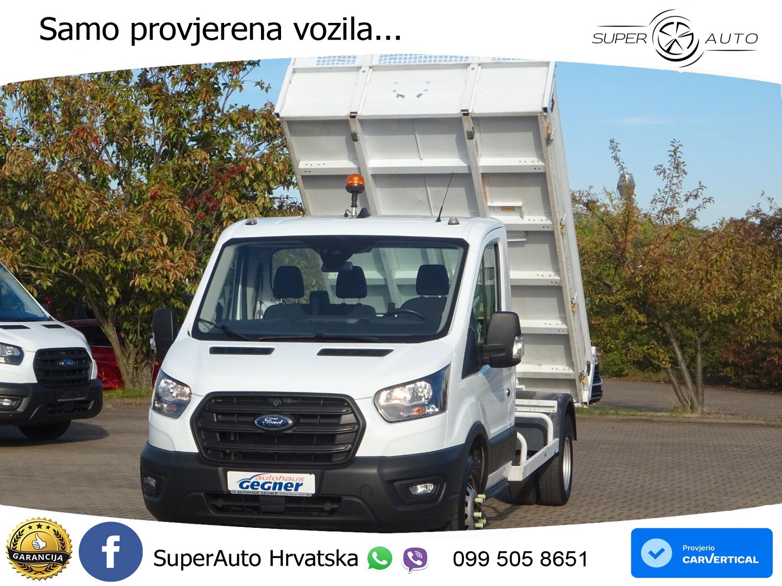 Ford Transit EK Pritsche 470 L2 Trend 170PS Kipper 170 KS