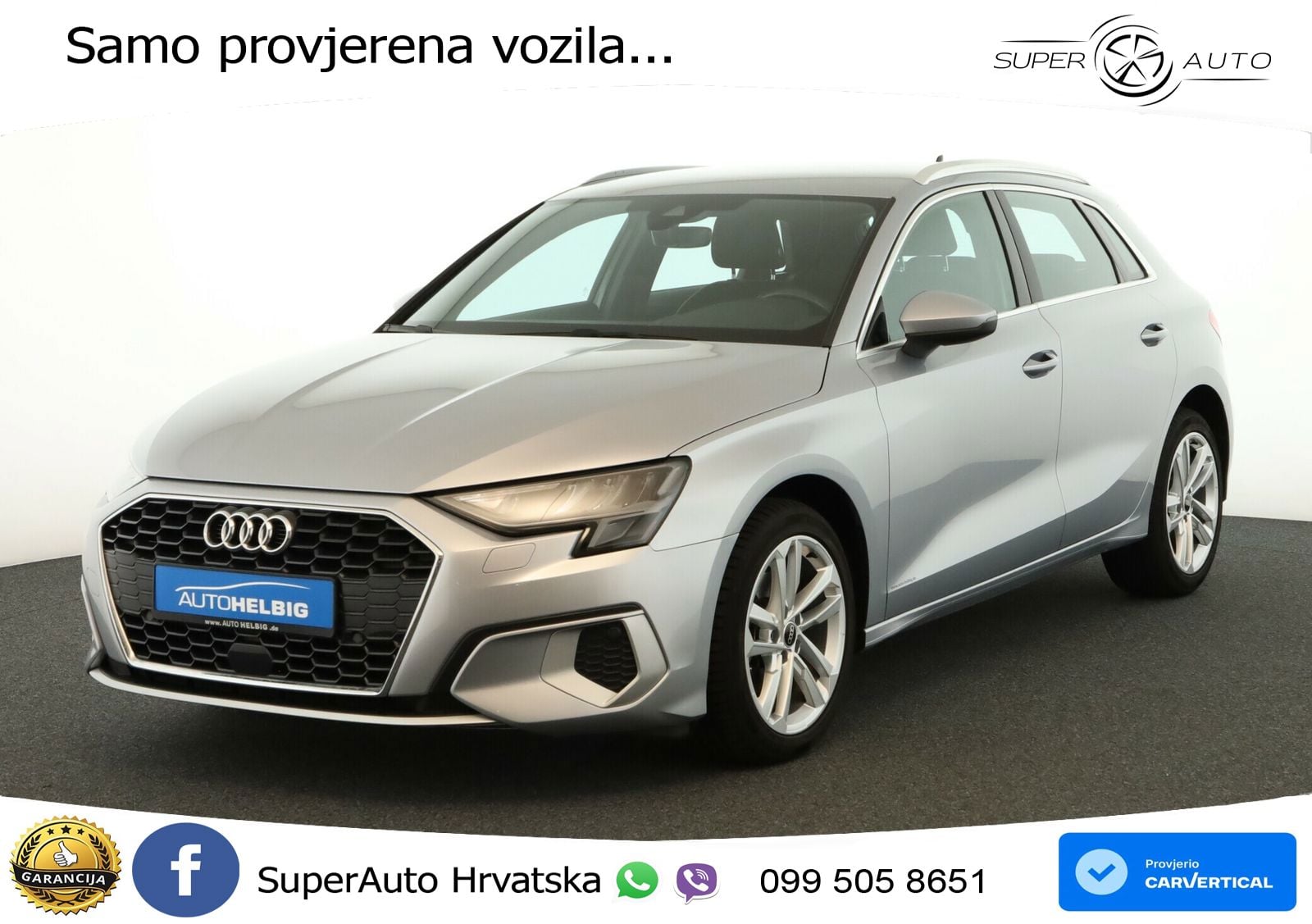 Audi A3 35 TDI (150 KS) S tronic LED+GR SJED+ACC