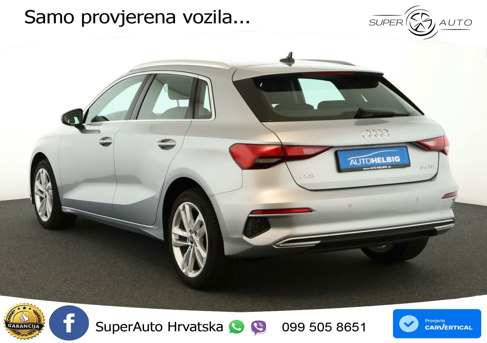Audi A3 35 TDI (150 KS) S tronic LED+GR SJED+ACC