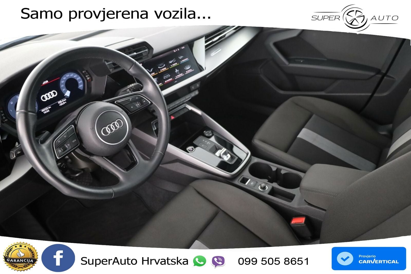 Audi A3 35 TDI (150 KS) S tronic LED+GR SJED+ACC