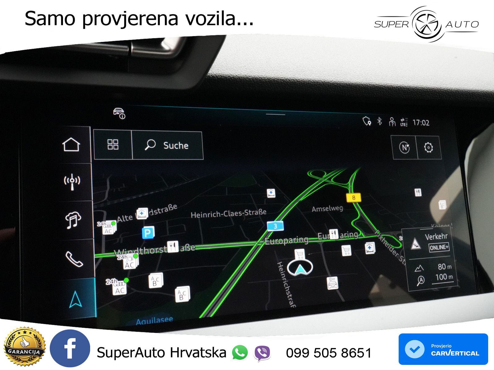 Audi A3 Sportback 40 TFSI e (204 KS) Plug-in Hybrid S tronic advanced LED+GR SJED+ACC