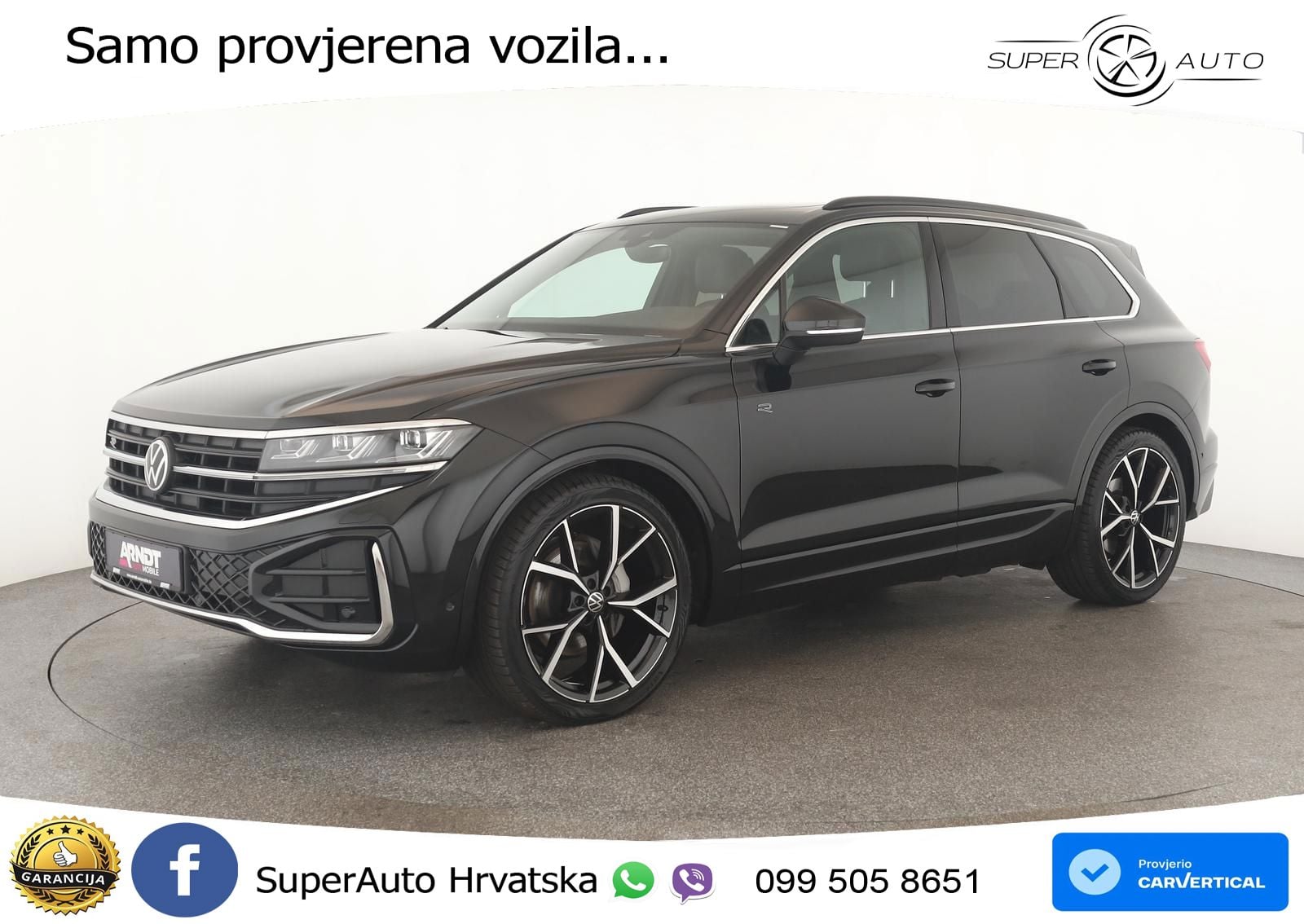 Volkswagen Touareg 3.0 V6 TDI (231 KS) 4MOTION Tiptronic R-Line ZRAČNI+ACC+GR SJED+KAM+PANO