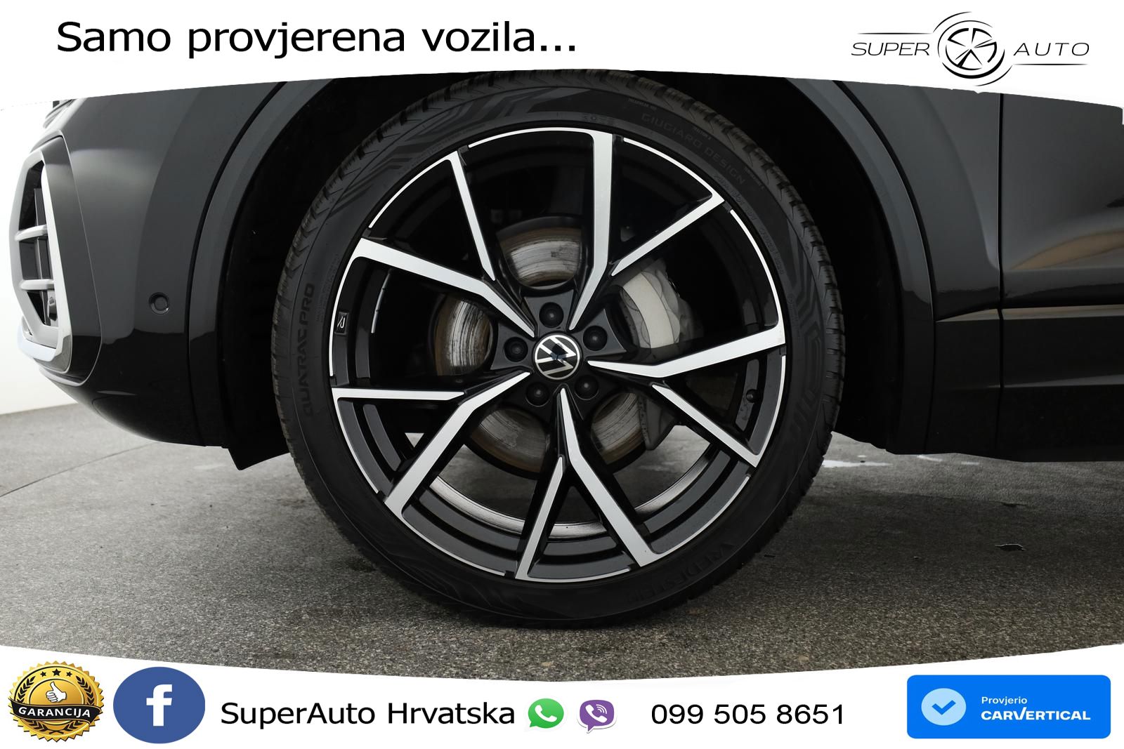 Volkswagen Touareg 3.0 V6 TDI (231 KS) 4MOTION Tiptronic R-Line ZRAČNI+ACC+GR SJED+KAM+PANO