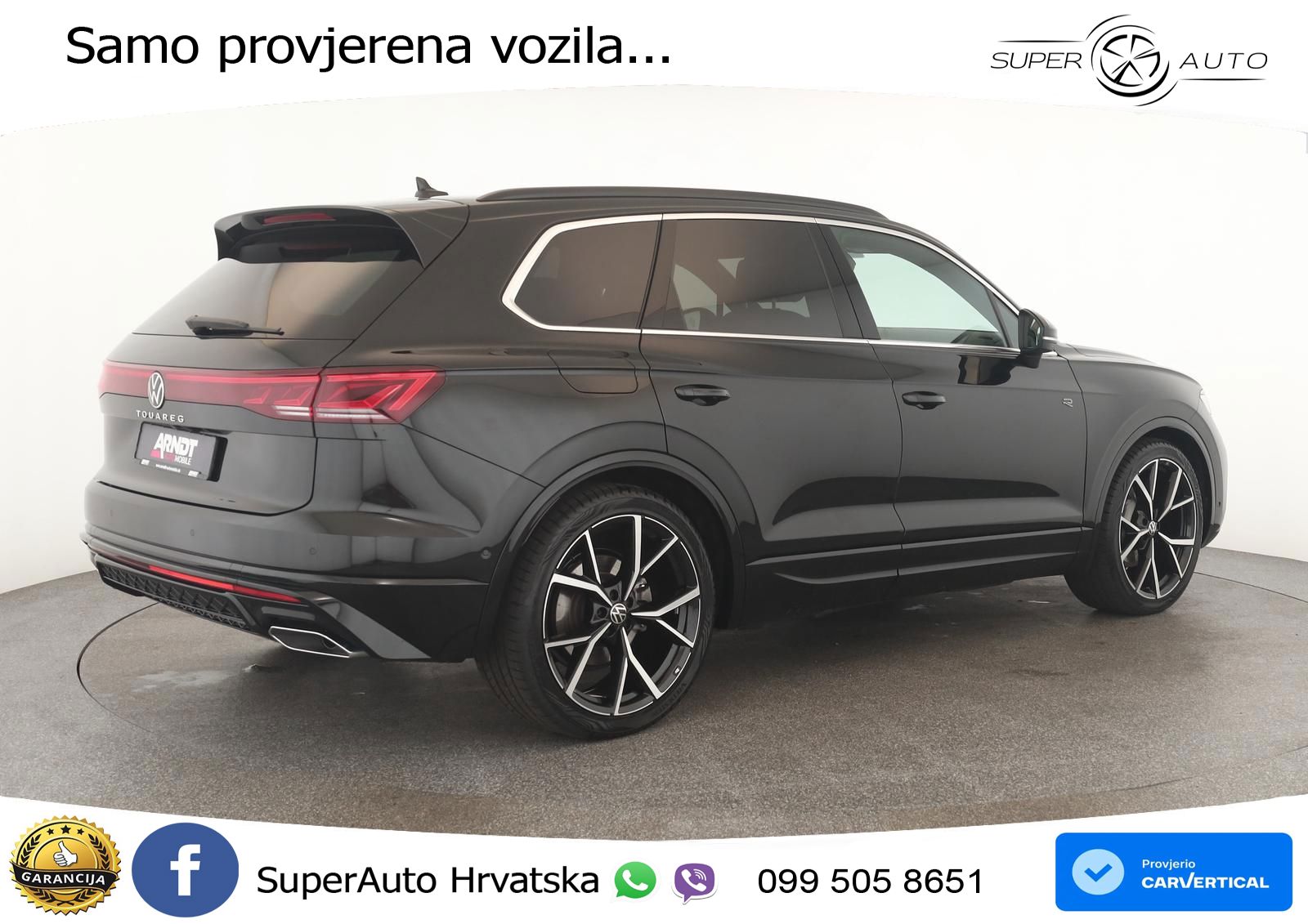 Volkswagen Touareg 3.0 V6 TDI (231 KS) 4MOTION Tiptronic R-Line ZRAČNI+ACC+GR SJED+KAM+PANO
